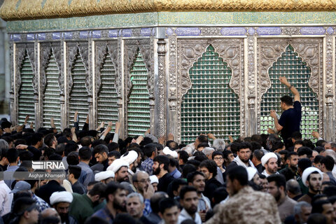 حضور رهبر انقلاب در سی و پنچ مراسم سالگرد رحلت امام خمینی (ره)