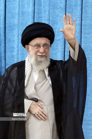 حضور رهبر انقلاب در سی و پنچ مراسم سالگرد رحلت امام خمینی (ره)
