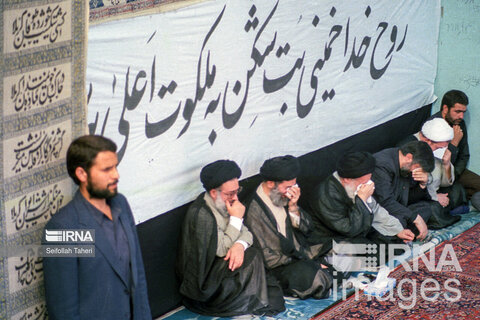حضور رهبر انقلاب در سی و پنچ مراسم سالگرد رحلت امام خمینی (ره)
