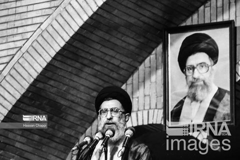 حضور رهبر انقلاب در سی و پنچ مراسم سالگرد رحلت امام خمینی (ره)
