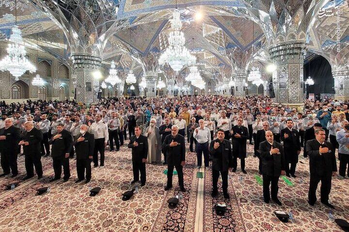 حرم رضوی میزبان مراسم ارتحال امام خمینی و گرامیداشت شهدای ۱۵ خرداد