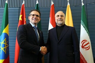 دیدار قالیباف با رئیس مجلس نمایندگان برزیل