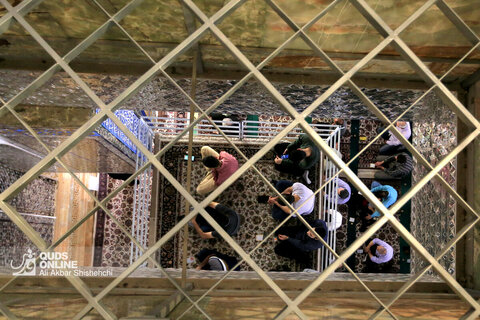 نماز عید سعید قربان در حرم مطهر رضوی