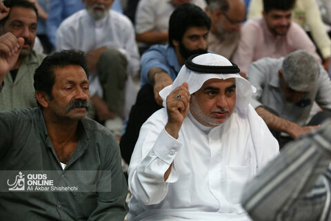 نماز عید سعید قربان در حرم مطهر رضوی