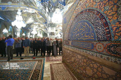 نماز عید سعید قربان در حرم مطهر رضوی