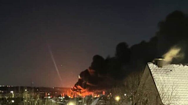 حملات متقابل پهپادی و موشکی روسیه و اوکراین