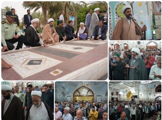 اقامه نماز عید سعید قربان در میقات الرضا(ع)