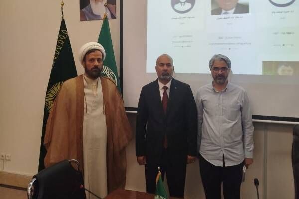 دیدار رئیس دانشکده علوم انسانی دانشگاه کربلا با مدیران دانشگاه رضوی