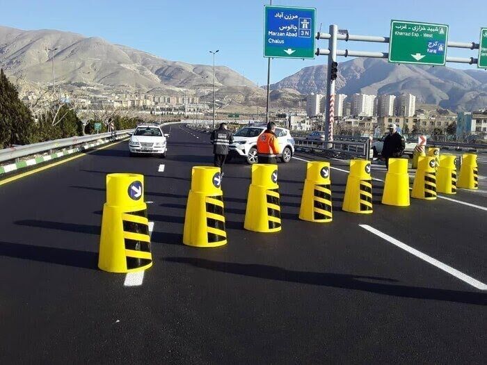 مسدودیت ۲۴ ساعته جاده چالوس برای کوچ فصلی عشایر