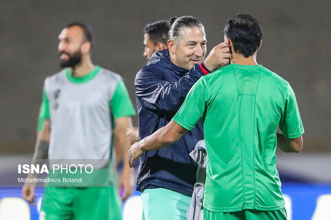 تمرین تیم ملی فوتبال ایران پیش از دیدار با کره شمالی