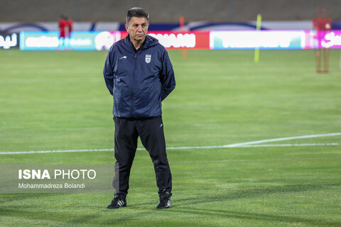 تمرین تیم ملی فوتبال ایران پیش از دیدار با کره شمالی