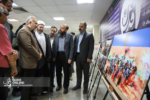 افتتاح نمایشگاه عکس جشنواره بین‌المللی رسانه‌ای امام رضا (ع)