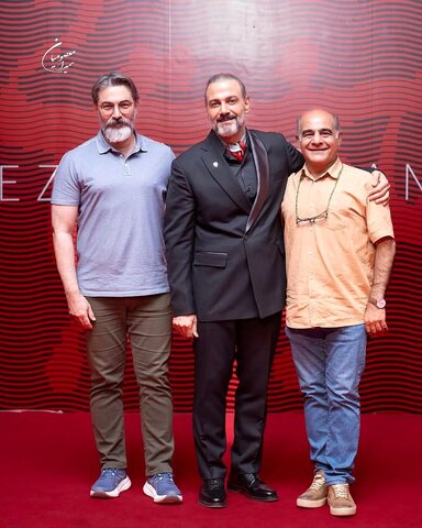 عکسی از پارسا پیروزفر در کنسرت خواننده مشهور