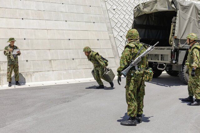 ژاپن قدرت نظامی خود را به رخ ترامپ و چین می‌کشد
