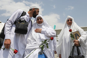 حجاج ۵ استان کشور امروز با ۸ پرواز از مدینه وارد مشهد می شوند