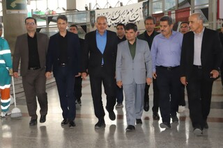 بازدید فرماندار مشهد از خدمات‌رسانی در مراکز حمل و نقل