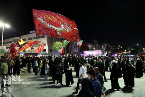 تجمع مردمی علیه تهاجم رژیم صهیونیستی به ایران - میدان شهدا