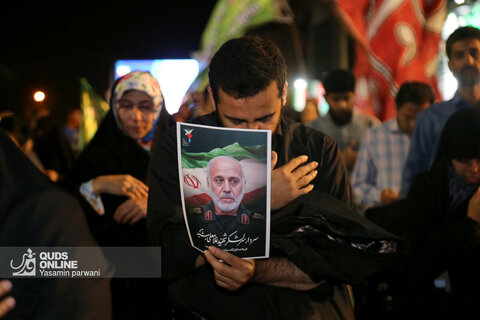 تجمع مردمی علیه تهاجم رژیم صهیونیستی به ایران - میدان شهدا