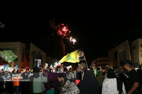 تجمع مردمی علیه تهاجم رژیم صهیونیستی به ایران - میدان شهدا