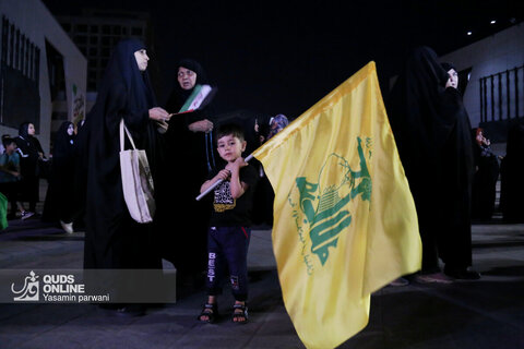 تجمع مردمی علیه تهاجم رژیم صهیونیستی به ایران - میدان شهدا