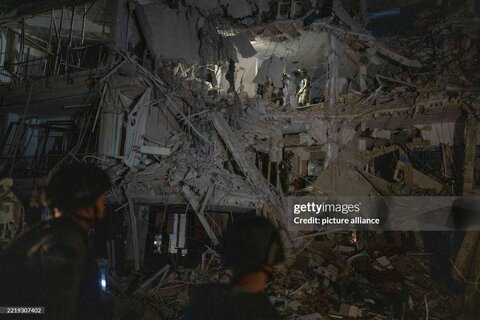 حجم تخریب گسترده در سرزمین‌های اشغالی پس از حملات موشکی ایران