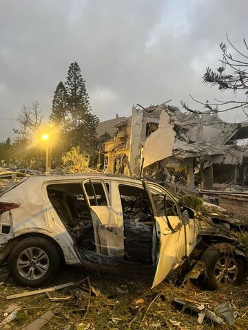 حجم تخریب گسترده در سرزمین‌های اشغالی پس از حملات موشکی ایران