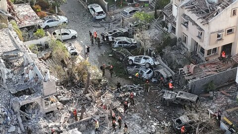 حجم تخریب گسترده در سرزمین‌های اشغالی پس از حملات موشکی ایران