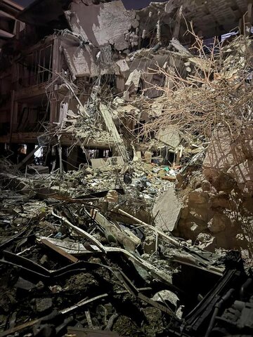 حجم تخریب گسترده در سرزمین‌های اشغالی پس از حملات موشکی ایران