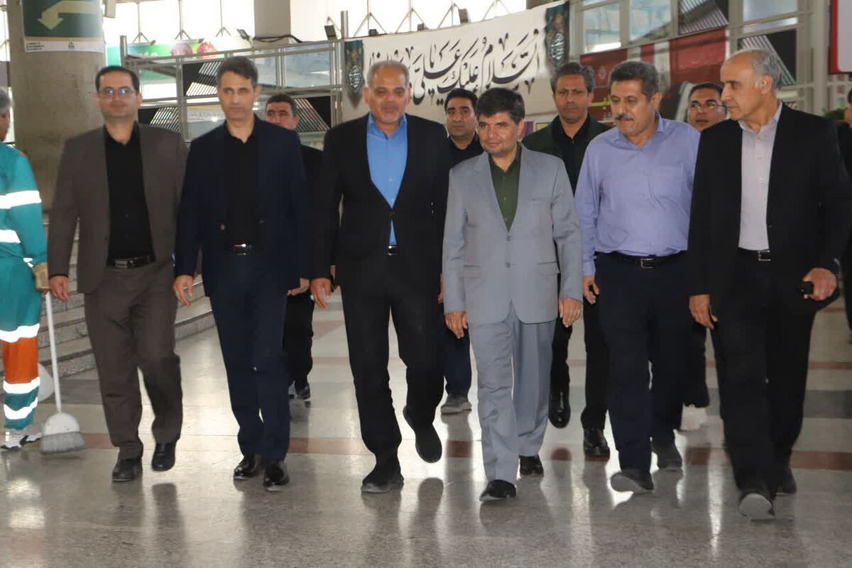 بازدید فرماندار مشهد از خدمات‌رسانی در مراکز حمل و نقل