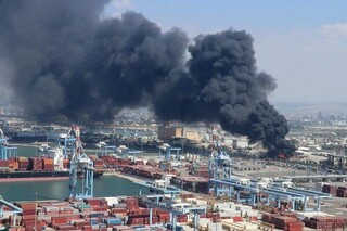 پالایشگاه حیفا و خطوط انتقال نفت رژیم صهیونیستی آسیب دیده‌اند