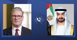 نخست وزیر انگلیس و رئیس امارات درباره درگیری ایران و رژیم صهیونیستی گفت‌وگو کردند