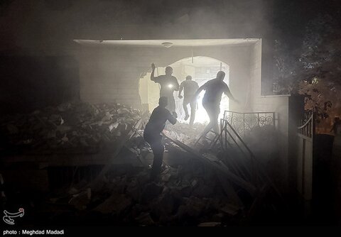 حمله تروریستی اسرائیل به تهران - نارمک