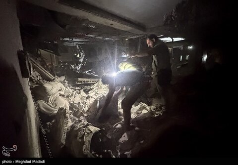 حمله تروریستی اسرائیل به تهران - نارمک