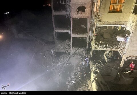 حمله تروریستی اسرائیل به تهران - نارمک