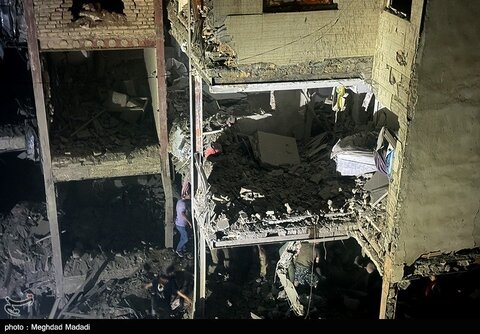 حمله تروریستی اسرائیل به تهران - نارمک