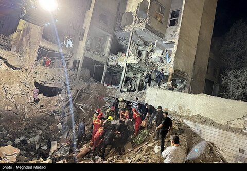 حمله تروریستی اسرائیل به تهران - نارمک