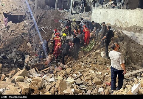 حمله تروریستی اسرائیل به تهران - نارمک