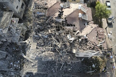 تصاویری از پاسخ ایران به حملات رژیم صهیونیستی به نقاطی از کشور