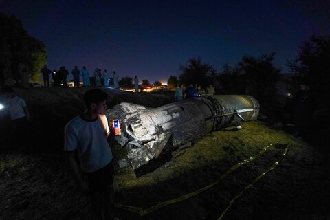 تصاویری از پاسخ ایران به حملات رژیم صهیونیستی به نقاطی از کشور