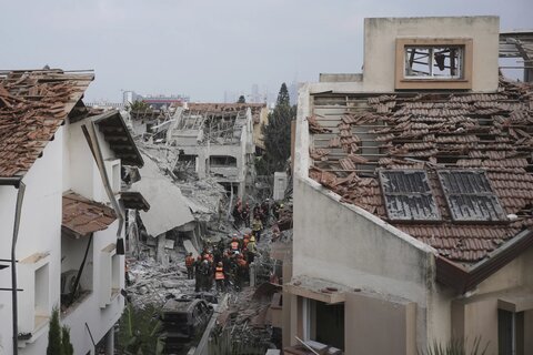 تصاویری از پاسخ ایران به حملات رژیم صهیونیستی به نقاطی از کشور