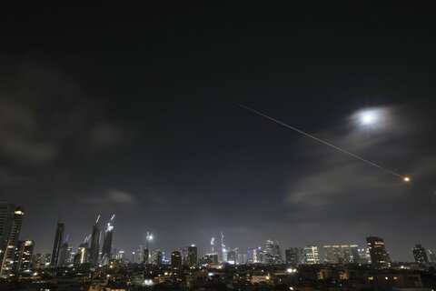 تصاویری از پاسخ ایران به حملات رژیم صهیونیستی به نقاطی از کشور