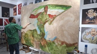 هنرمندان تجسمی پای‌کار ایران و محکومیت متجاوزان/ هنر مقاومت