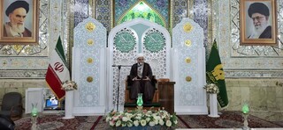 سخنران ویژه برنامه میقات الرضا(ع):وحدت و همبستگی ملی، رمز پیروزی در برابر دشمنان است