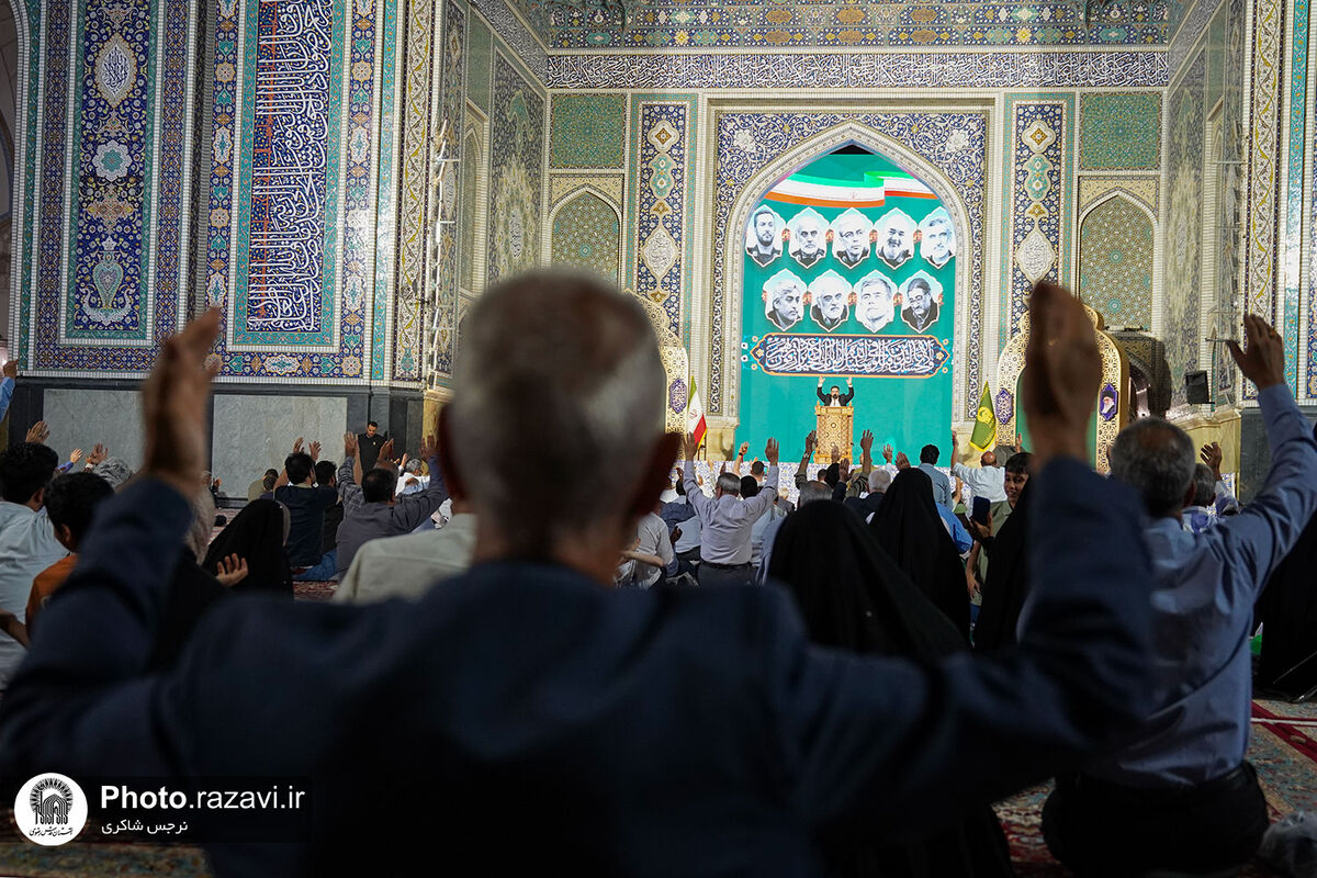 پیام مقاومت از جوار بارگاه امام مقاومت