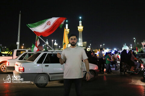 تجمع مشهدی‌ها برای تجدید بیعت با ولی