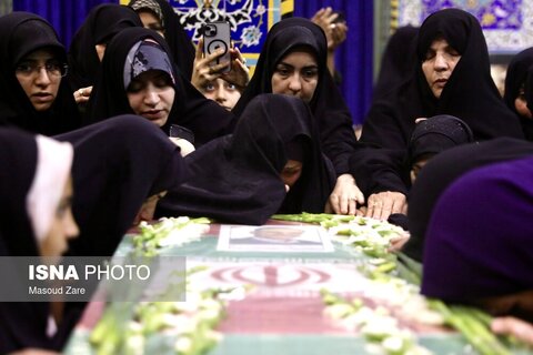 وداع با دانشمند شهید هسته‌ای - یزد