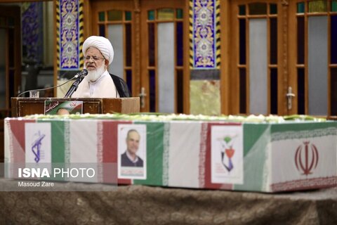 وداع با دانشمند شهید هسته‌ای - یزد