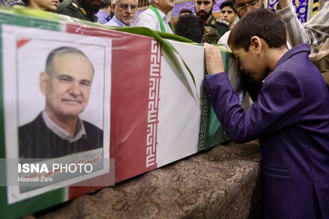 وداع با دانشمند شهید هسته‌ای - یزد