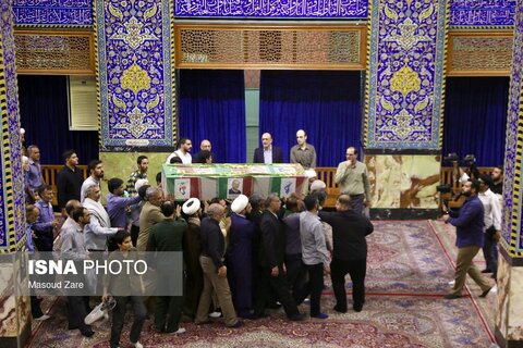 وداع با دانشمند شهید هسته‌ای - یزد