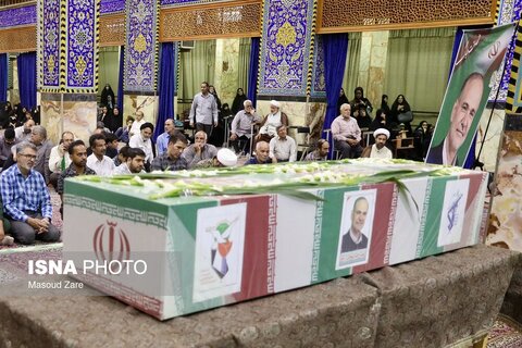 وداع با دانشمند شهید هسته‌ای - یزد